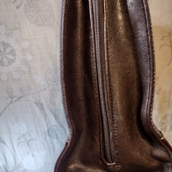 Sag Harbor Gray and Brown Tote Bag - Picture 6 of 9